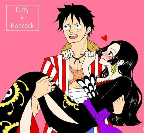 luffy x hancook